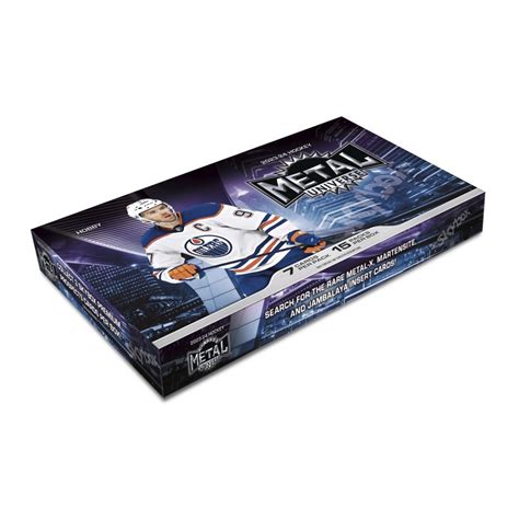 2023-24 upper deck skybox metal universe hockey hobby box|metal universe hockey cards.